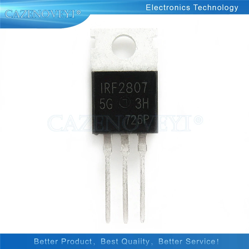 4 шт./лот IRF2807PBF IRF2807 TO-220 В наличии | Электронные компоненты и принадлежности
