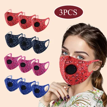 3 Pcs Cloth Mask Respirator Adult Washable Reusable Anti-dust Cycling Face Mask Anti-spitting Protective Face Cover Masks Py6 
3 Pcs Cloth Mask Respirator Adult Washable Reusable Anti-dust Cycling Face Mask Anti-spitting Protective Face Cover Masks Py6