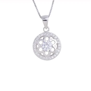 Hollow Zircon Sunflower Female Pendants 925 Sterling Silver Round Daisy Necklaces For Women Long Chain Fashion Jewelry
Hollow Zircon Sunflower Female Pendants 925 Sterling Silver Round Daisy Necklaces For Women Long Chain Fashion Jewelry