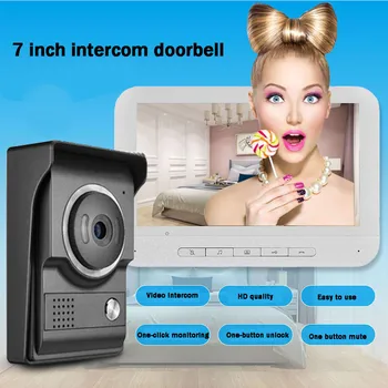 best selling 2019 products 7 Inch Video Intercom Wired Home Video Door Entry System Waterproof Rainproof support dropshipping
best selling 2019 products 7 Inch Video Intercom Wired Home Video Door Entry System Waterproof Rainproof support dropshipping