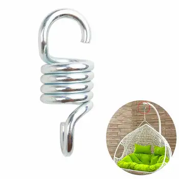 

300/650 kg Hammock Spring Weight Capacity Sturdy Steel Extension Spring for Hammock Swing Chair for Garden Suspension Swing