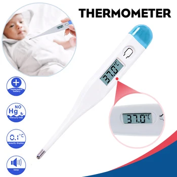 Portable Digital LCD Digital Temperature Thermometer Gun Handheld Thermometer Adult Kid Baby Child Body Temperature Measurement
Portable Digital LCD Digital Temperature Thermometer Gun Handheld Thermometer Adult Kid Baby Child Body Temperature Measurement
