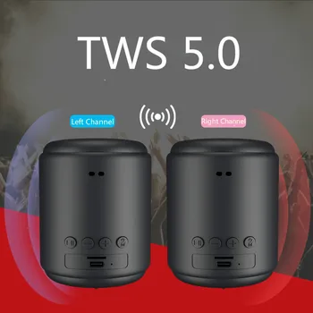 Mini Wireless Bluetooth Speaker Portable Column with FM Radio TWS 5.0 Stereo Music Box Subwoofer Speakers for Phone Computer
Mini Wireless Bluetooth Speaker Portable Column with FM Radio TWS 5.0 Stereo Music Box Subwoofer Speakers for Phone Computer