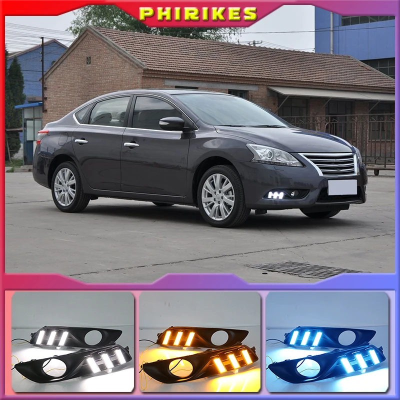 1 set For Nissan Sylphy sentra 2012 2013 2014 2015 LED DRL Daytime Running Light Daylight Waterproof Signal lamp
1 set For Nissan Sylphy sentra 2012 2013 2014 2015 LED DRL Daytime Running Light Daylight Waterproof Signal lamp