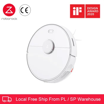 Roborock S5 Max Vacuum Cleaner Robot Super Power Suction Sweep and Mop Wireless Cleaner Battery Capacity for Pet Hair Carpet