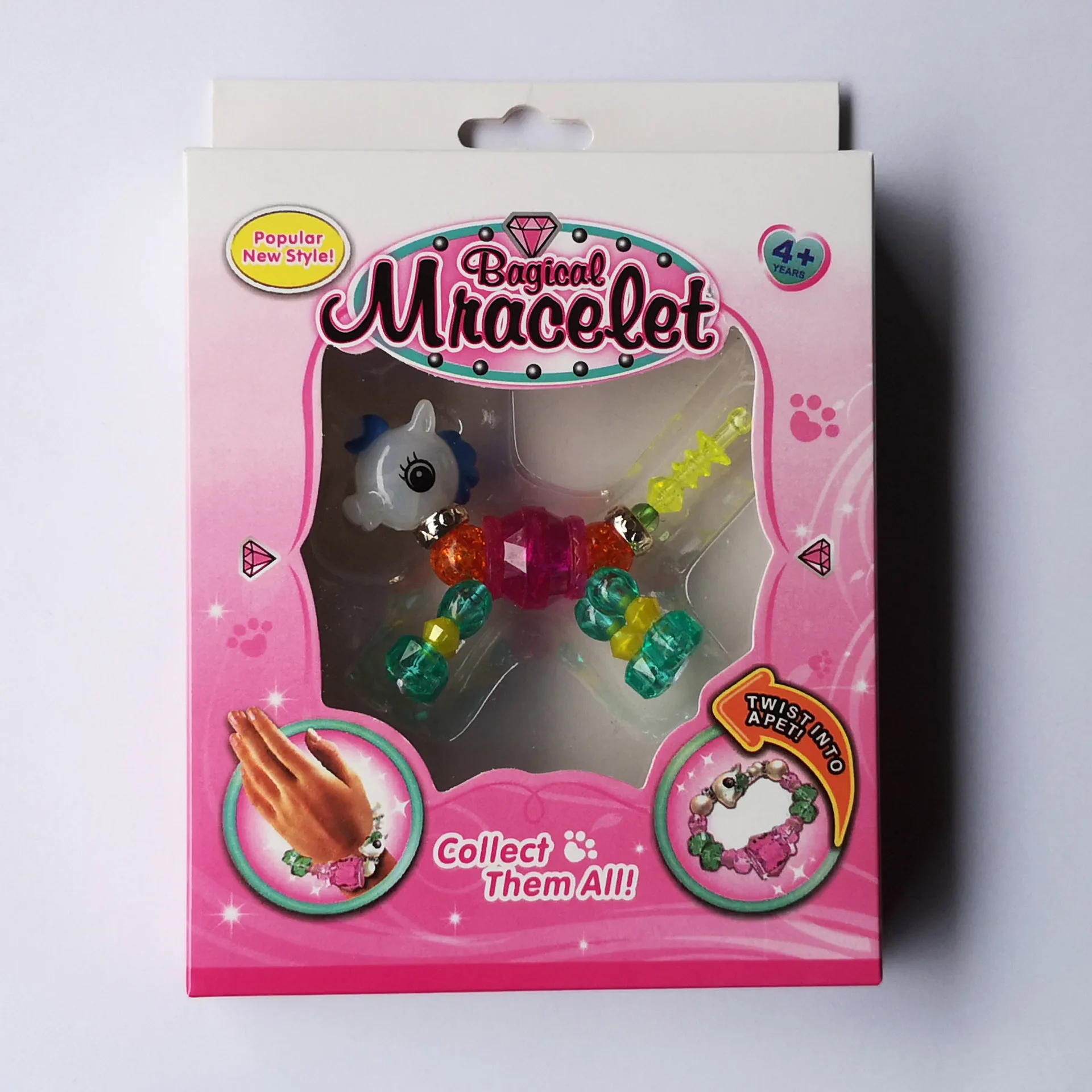 Bracelets Beaded Bracelet Flexible Animal Transformation lian ai Bracelets Children'S Educational Creative DIY Colorful Box Pack
Bracelets Beaded Bracelet Flexible Animal Transformation lian ai Bracelets Children'S Educational Creative DIY Colorful Box Pack
