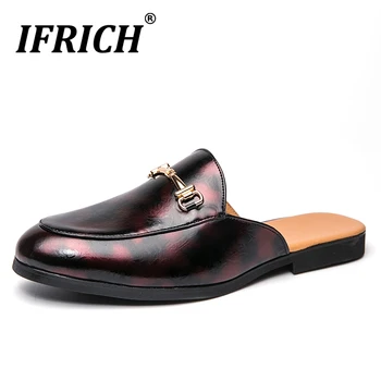 New Trend Men Casual Shoes Summer Half Drag Loafers Men Shoes Blue Red Designer Sneakers For Men Brand Fashion Man Half slippers
New Trend Men Casual Shoes Summer Half Drag Loafers Men Shoes Blue Red Designer Sneakers For Men Brand Fashion Man Half slippers