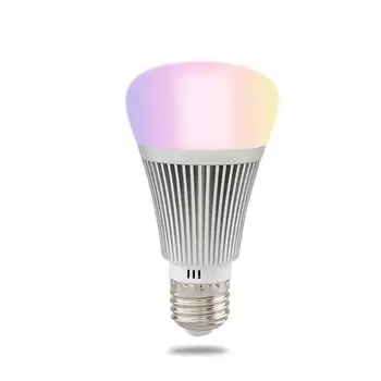 E27 WiFi Smart LED Light Bulb Multi Color Dimmable Wireless Remote Control 7W Lamp Bulb by Smartphone
E27 WiFi Smart LED Light Bulb Multi Color Dimmable Wireless Remote Control 7W Lamp Bulb by Smartphone