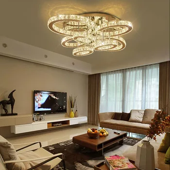 Post-modern Romantic Crystal Diamond LED Oval Ring Ceiling Light Fixture LED Chandelier Living Room Decorative LED Lighting Lamp
Post-modern Romantic Crystal Diamond LED Oval Ring Ceiling Light Fixture LED Chandelier Living Room Decorative LED Lighting Lamp