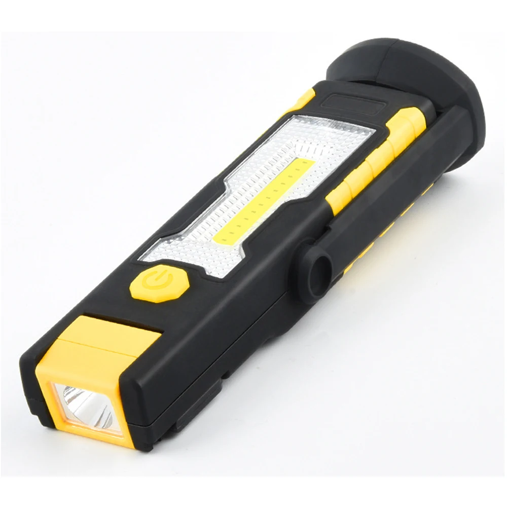 Flexible COB Dual Bulb LED Work Light Inspection Lamp 5W 18650 AAA Handheld Flashlight Mini Reading Lamp Camping Lantern 3Modes
Flexible COB Dual Bulb LED Work Light Inspection Lamp 5W 18650 AAA Handheld Flashlight Mini Reading Lamp Camping Lantern 3Modes
