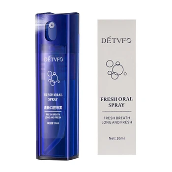 Oral Spray Oral Spray Herbal Freshness Remove Bad Breath Smoke Freshness 10ML
Oral Spray Oral Spray Herbal Freshness Remove Bad Breath Smoke Freshness 10ML