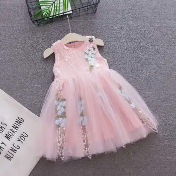 Summer Baby Dress for Girl Summer Party Wedding White Pink Dress Baby Girls Lace Vestido Infantil 1-3T Princess Clothes 
Summer Baby Dress for Girl Summer Party Wedding White Pink Dress Baby Girls Lace Vestido Infantil 1-3T Princess Clothes