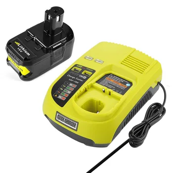 3A 12V 14.4V 18V For Ryobi P117 Rechargeable Battery Charger Battery Pack Power Tool Ni-Cd Ni-Mh Li-Ion P110, P111, P107,P108(Eu
3A 12V 14.4V 18V For Ryobi P117 Rechargeable Battery Charger Battery Pack Power Tool Ni-Cd Ni-Mh Li-Ion P110, P111, P107,P108(Eu