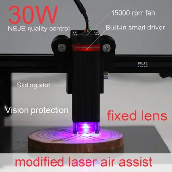 NEJE master 2 30W laser module cutting module upgrade kit fixed focal length sliding focus-visual protection
NEJE master 2 30W laser module cutting module upgrade kit fixed focal length sliding focus-visual protection