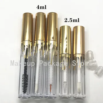 10-100pcs 2.5ml 4ml Empty Lip Gloss Tubes,Water drop Clear Mascara Tubes with Gold Cap,wave Eyeliner bottle Refillable Container
10-100pcs 2.5ml 4ml Empty Lip Gloss Tubes,Water drop Clear Mascara Tubes with Gold Cap,wave Eyeliner bottle Refillable Container