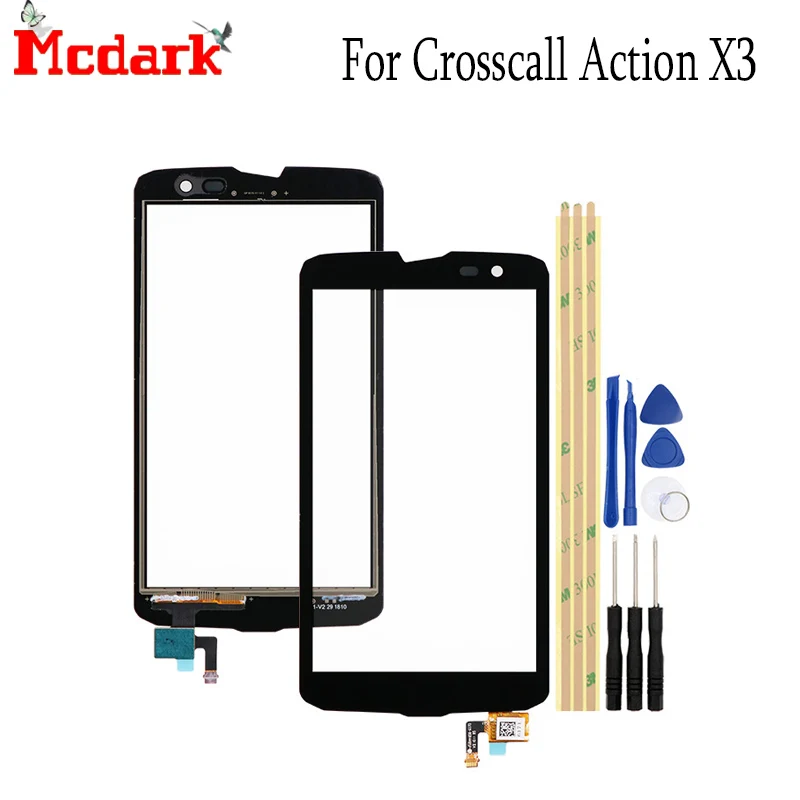 For Crosscall Action-X3 X3 5.0 inch Front Glass Touch screen Mobile Phone Touch Digitizer Panel TP with tools
For Crosscall Action-X3 X3 5.0 inch Front Glass Touch screen Mobile Phone Touch Digitizer Panel TP with tools