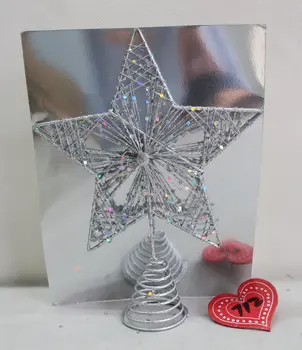 Christmas tree decorations silver tree top star wrought iron wooden shape pendant Christmas day layout supplies single group
Christmas tree decorations silver tree top star wrought iron wooden shape pendant Christmas day layout supplies single group