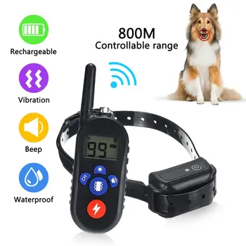 For 3/2/1 Dog 800m IPX7 Electronic Dog Training Remote Transmitter Collars Stop Barking LCD Display Remote Shock TUP Strap
For 3/2/1 Dog 800m IPX7 Electronic Dog Training Remote Transmitter Collars Stop Barking LCD Display Remote Shock TUP Strap