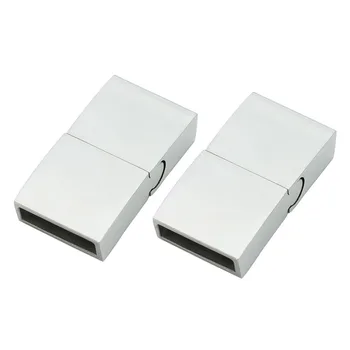 Jewelry Making Supplies Stainless Steel Magnetic Buckle Leather Rope Magnet Buckle DIY Necklace Bracelet Connection Buckle Charm
Jewelry Making Supplies Stainless Steel Magnetic Buckle Leather Rope Magnet Buckle DIY Necklace Bracelet Connection Buckle Charm