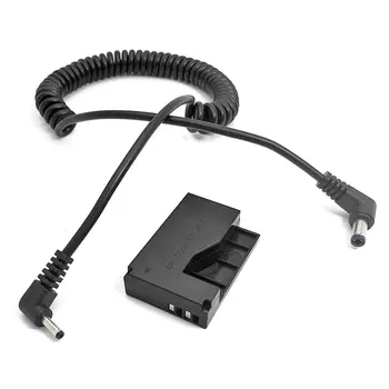 DR-E15 Fake Battery DC Coupler Connector EOS100D ACK-E15 Power Adapter for Canon EOS Rebel SL1 & 100D Digital Cameras
DR-E15 Fake Battery DC Coupler Connector EOS100D ACK-E15 Power Adapter for Canon EOS Rebel SL1 & 100D Digital Cameras