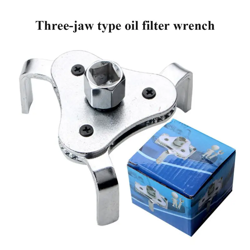 Flat Three-jaw Oil Grid Wrench Disassembly Tool Oil Filter Element Disassembly Tool Made Of Steel Durable
Flat Three-jaw Oil Grid Wrench Disassembly Tool Oil Filter Element Disassembly Tool Made Of Steel Durable