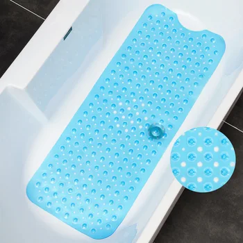 100×40CM bathtub mat PVC lengthened bathroom non-slip mat shower room foot mat with suction cup non-slip
100×40CM bathtub mat PVC lengthened bathroom non-slip mat shower room foot mat with suction cup non-slip
