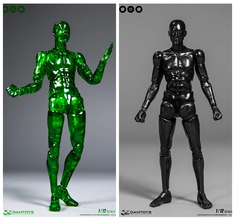 DAMTOYS 1/12 Scale Black/Green Figure Funman Series Jadeiteman Obsidianman Body Model In Stock For Collection
DAMTOYS 1/12 Scale Black/Green Figure Funman Series Jadeiteman Obsidianman Body Model In Stock For Collection