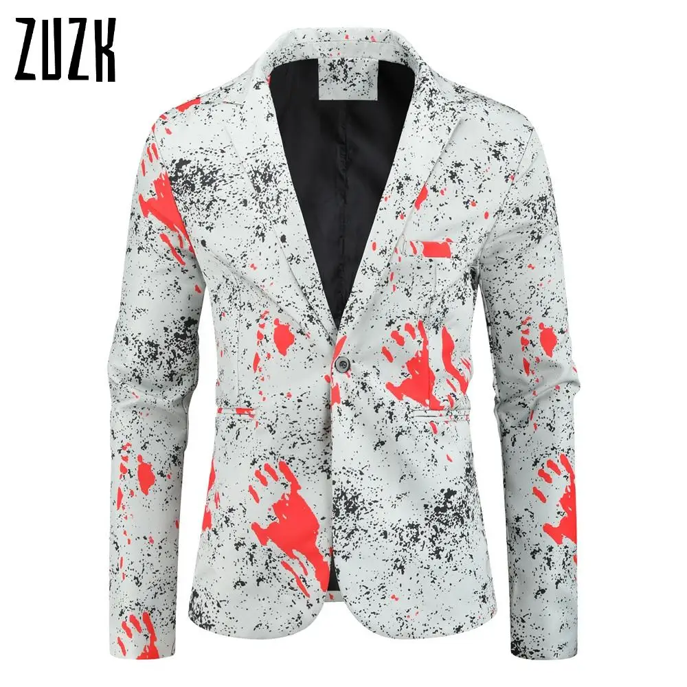 Men Stylish White Casual Floral Print Formal Blazer Casual Suits Jacket Slim Fit Blazer Jacket for Men
Men Stylish White Casual Floral Print Formal Blazer Casual Suits Jacket Slim Fit Blazer Jacket for Men