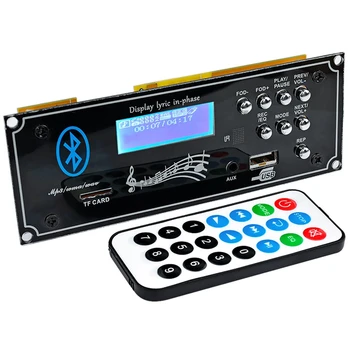 2.1 Bluetooth Car Decoder Board MP3 Player Decoding Module with USB Aux DIY for Amplifiers Board Home Theater
2.1 Bluetooth Car Decoder Board MP3 Player Decoding Module with USB Aux DIY for Amplifiers Board Home Theater