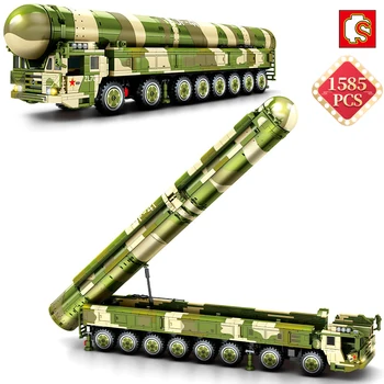 SEMBO Technic Ideas DF-41 Intercontinental Missile Building Blocks Military Bricks Toys Kids Educational Holiday Birthday Gift 
SEMBO Technic Ideas DF-41 Intercontinental Missile Building Blocks Military Bricks Toys Kids Educational Holiday Birthday Gift