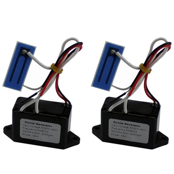 2Pcs 12V/220V Air Purifiers for Home Ozone Output Density 200 Mg/H Ozone Generator
2Pcs 12V/220V Air Purifiers for Home Ozone Output Density 200 Mg/H Ozone Generator