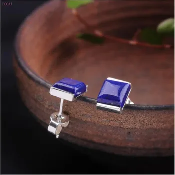2020 new fashion thai silver Simple Earrings S925 pure silver jewelry women's fresh Lapis Earrings studs for women
2020 new fashion thai silver Simple Earrings S925 pure silver jewelry women's fresh Lapis Earrings studs for women