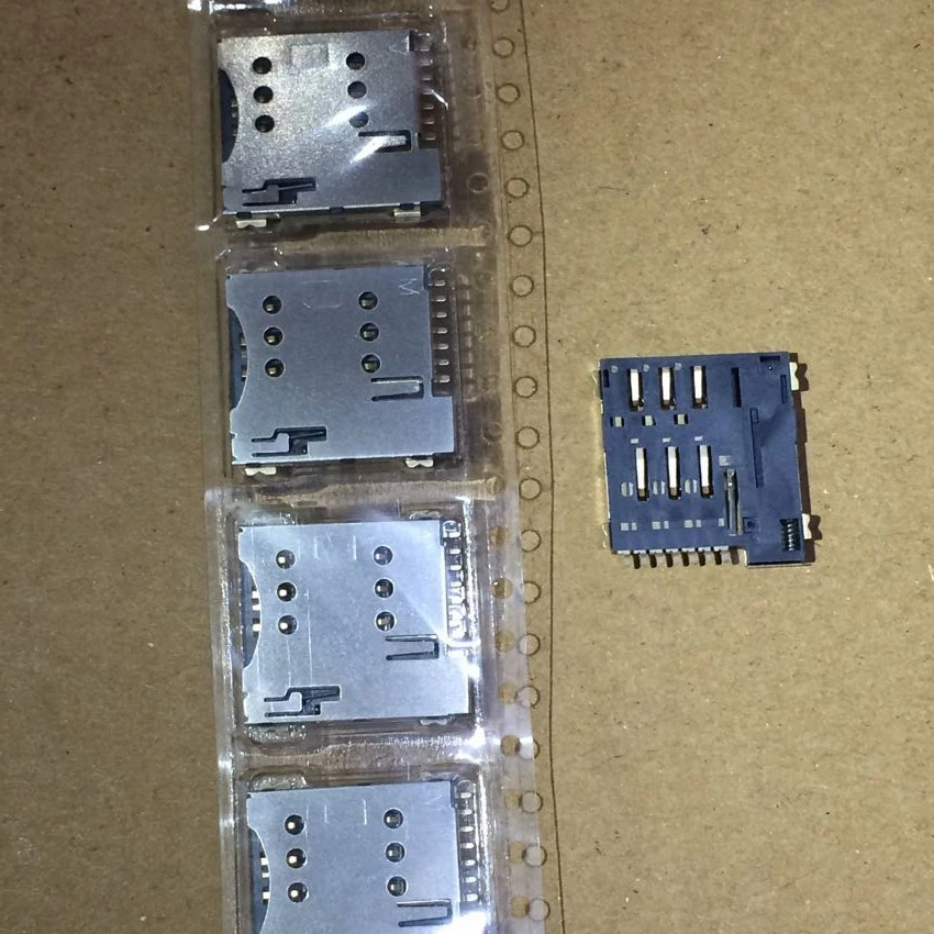 20PCS/Lot Micro SIM Card holder connector 7P 7Pin Card Slot/Self push with switch 1.35MM
20PCS/Lot Micro SIM Card holder connector 7P 7Pin Card Slot/Self push with switch 1.35MM