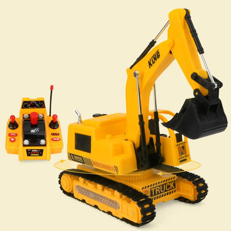New Children's Remote Control Engineering Vehicle Simulation Multifunctional 6-channel Car Toy Charging Excavator Toy Car
New Children's Remote Control Engineering Vehicle Simulation Multifunctional 6-channel Car Toy Charging Excavator Toy Car