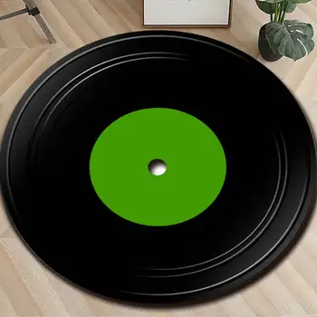 Fashion Vinyl Record Printed Round Carpet Soft Carpets For Living Room Anti-slip Rug Floor Mat Home Decor Kids Room 120/100/80CM
Fashion Vinyl Record Printed Round Carpet Soft Carpets For Living Room Anti-slip Rug Floor Mat Home Decor Kids Room 120/100/80CM