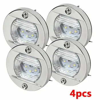 4PCS 75MM LED Marine Boat Transom Anchor Stern Light Waterproof White 12V Stainless Steel
4PCS 75MM LED Marine Boat Transom Anchor Stern Light Waterproof White 12V Stainless Steel