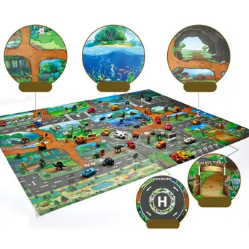 Childrens Toys Carry Game Pad 130x100/83x57cm Dinosaur World Traffic Parking Lot Funny Novelty Kids Toys
Childrens Toys Carry Game Pad 130x100/83x57cm Dinosaur World Traffic Parking Lot Funny Novelty Kids Toys