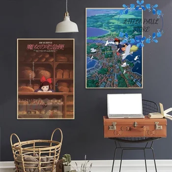 Kiki's Delivery Service Movie Poster Canvas Art Print Wall Pictures for Living Room No Frame
Kiki's Delivery Service Movie Poster Canvas Art Print Wall Pictures for Living Room No Frame
