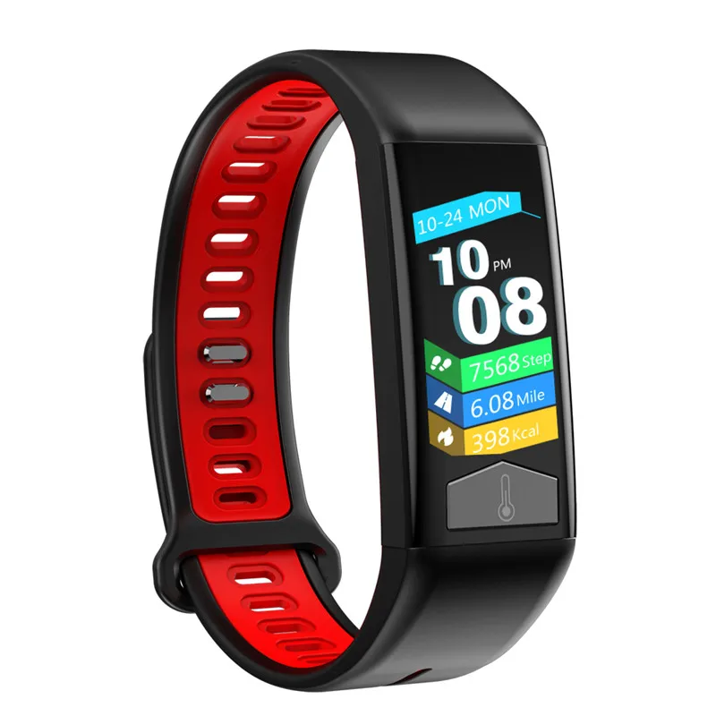 T02 Smartband Body Temperature Heart Rate Blood Pressure Monitor Smart Band Watch Sports Pedometer Bracelet for Xiaomi Huawei
T02 Smartband Body Temperature Heart Rate Blood Pressure Monitor Smart Band Watch Sports Pedometer Bracelet for Xiaomi Huawei