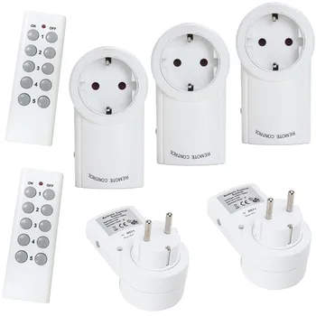 Universal 433mhz EU Plug Socket Wireless Remote Control Power Outlet Light Switch Compatible Broadlink Rm Pro+ For Smart Home
Universal 433mhz EU Plug Socket Wireless Remote Control Power Outlet Light Switch Compatible Broadlink Rm Pro+ For Smart Home