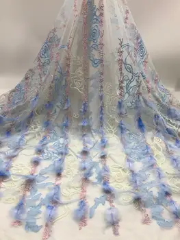 New fashion Korea Net Lace for wedding dress Embroidery mesh lace party decoration Dubai High quality Feather lace
New fashion Korea Net Lace for wedding dress Embroidery mesh lace party decoration Dubai High quality Feather lace