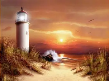 Diamond Painting Lighthouse Scenery Cross Stitch Needlework Boat Diamond Embroidery Home Decoration Diamond NEW ArriedDiamond
Diamond Painting Lighthouse Scenery Cross Stitch Needlework Boat Diamond Embroidery Home Decoration Diamond NEW ArriedDiamond
