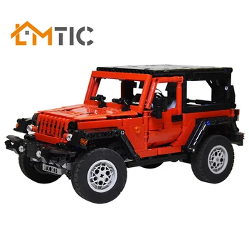 MOC Offroad SUV Simulation Model With RC Motor Power Function Fit Building Blocks Diy Bricks Vehicle Cars Xmas Gift For Kid Toys
MOC Offroad SUV Simulation Model With RC Motor Power Function Fit Building Blocks Diy Bricks Vehicle Cars Xmas Gift For Kid Toys