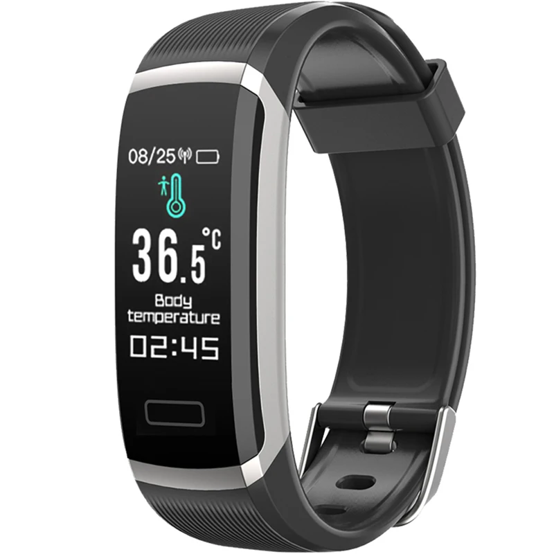 Temperature Measure Smart Bracelet IP67 Heart Rate Monitor Smart Band Sport Passmeter Calories Mileage Multi Fitness Tracker
Temperature Measure Smart Bracelet IP67 Heart Rate Monitor Smart Band Sport Passmeter Calories Mileage Multi Fitness Tracker