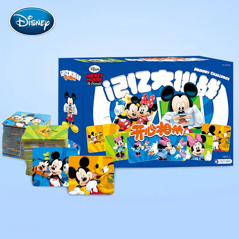 Disney Children's Cartoon Mickey Paper Game Happy Album vs. Touch Memory Challenge Interactive Board Game
Disney Children's Cartoon Mickey Paper Game Happy Album vs. Touch Memory Challenge Interactive Board Game