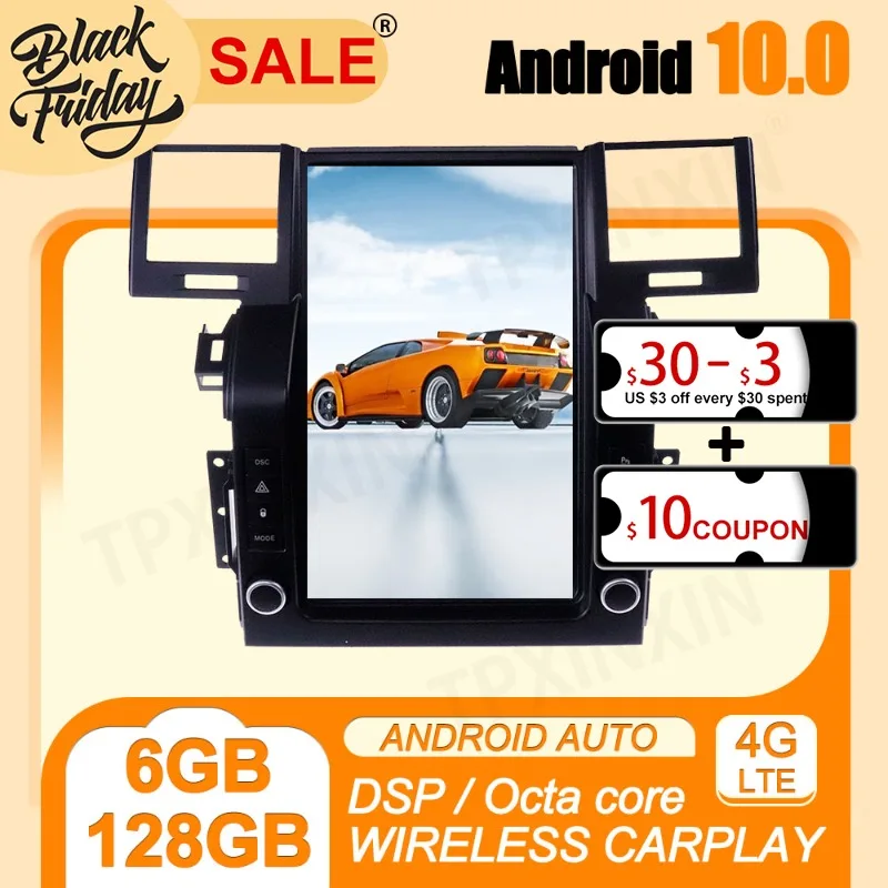 128G Android 10 Tesla Style for Land Rover Range Rover 2005 2009 Carplay GPS Car Navigation Multimedia Video Player Stereo Radio
128G Android 10 Tesla Style for Land Rover Range Rover 2005 2009 Carplay GPS Car Navigation Multimedia Video Player Stereo Radio