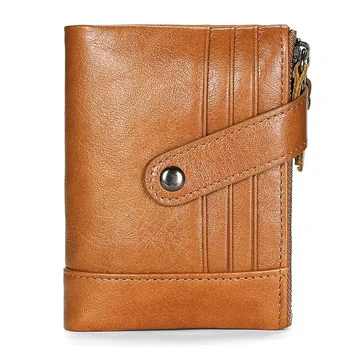 New Korean Casual Men's Wallet Short Vertical Locomotive British Casual Multi-function Card Bag Zipper Buckle Triangle Folding 
New Korean Casual Men's Wallet Short Vertical Locomotive British Casual Multi-function Card Bag Zipper Buckle Triangle Folding