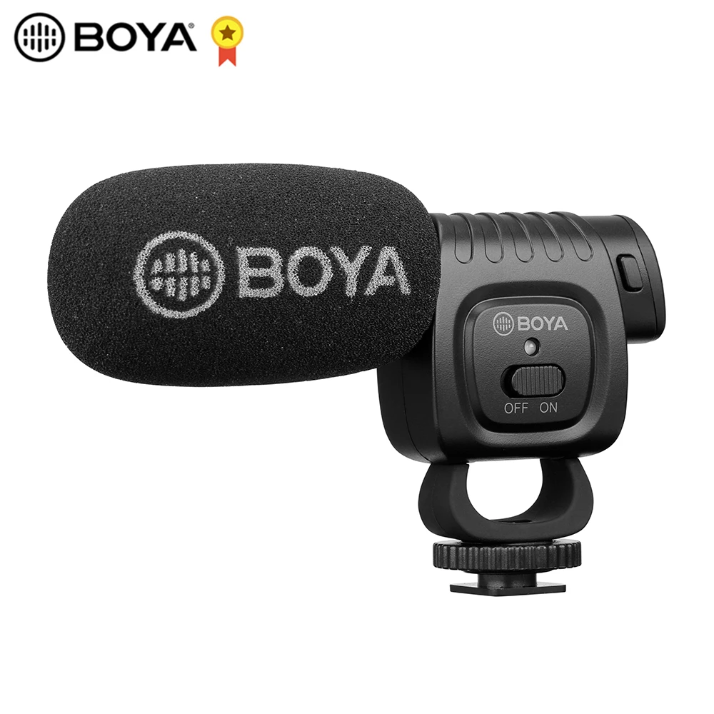 BOYA 3.5mm Broadcast-Quality Mini Size Condenser Microphone for DSLR Camera Camcorder Smartphone PC Youtube Vlog Video Audio Mic
BOYA 3.5mm Broadcast-Quality Mini Size Condenser Microphone for DSLR Camera Camcorder Smartphone PC Youtube Vlog Video Audio Mic