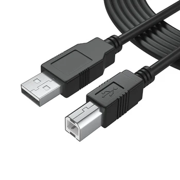 USB Cable Printer Lead Cord A to B High Speed For Canon/Brother Dell/HP 24AWG High-grade Copper Wire USD Printer Lead Cable
USB Cable Printer Lead Cord A to B High Speed For Canon/Brother Dell/HP 24AWG High-grade Copper Wire USD Printer Lead Cable