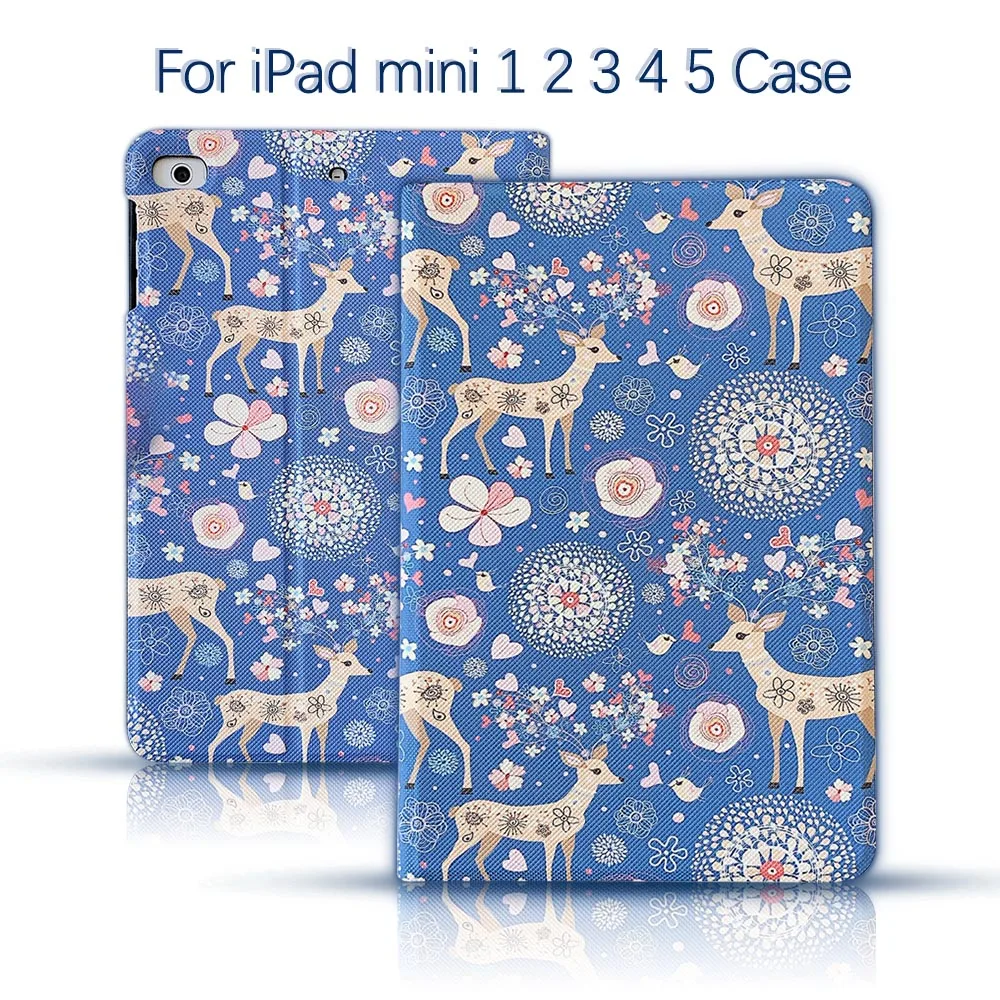 Cartoon Sika Deer Tablet Case For iPad Mini 1 2 3 4 5 Case Smart Sleep Protective Cover 7.9 Inch For iPad Apple Mini 4 5 Case
Cartoon Sika Deer Tablet Case For iPad Mini 1 2 3 4 5 Case Smart Sleep Protective Cover 7.9 Inch For iPad Apple Mini 4 5 Case